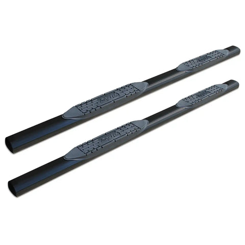 Raptor Series 0702-0648B - 4 In Oval Steps Black E-Coated Alloy Steel 19-24 Dodge Ram 1500 New Body Style Crew Cab
