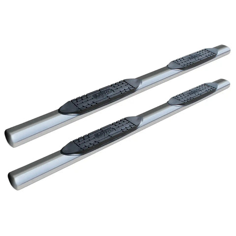 Raptor Series 0804-0259 - 5 In Oval Steps Polished Stainless Steel 05-23 Toyota Tacoma Access/Extended Cab