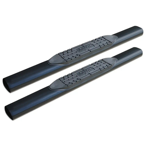 Raptor Series 0804-0091B - 5 In Oval Steps Black E-Coated Alloy Steel 07-17 Toyota Tundra Regular Cab