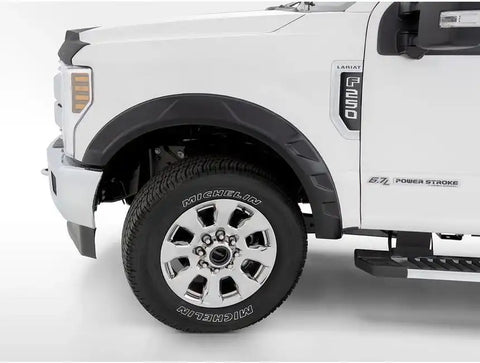Bushwacker 20117-02 DRT STYLE FENDER FLARE - 2Pc Front