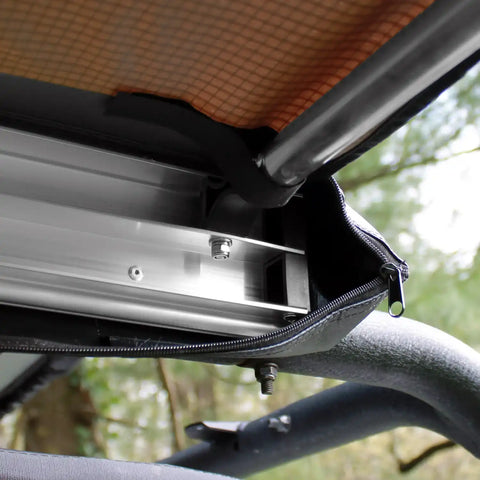 Raptor Series 100000-000400 OFFGRID - Rooftop Awning Olive Drab Polyester 6.5ft X 8.2ft Pull-Out Roof Top