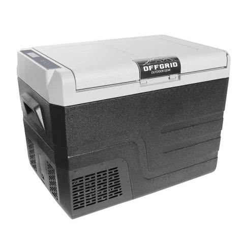 Raptor Series 100000-002800 OFFGRID - Cooler Gray 12 Volt Portable Electric Refrigerator Freezer 45 Liter