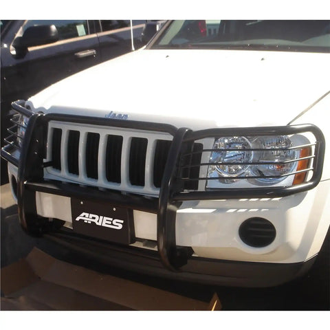ARIES 1046 - Black Steel Grille Guard, Select Jeep Grand Cherokee