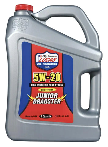 Lucas Oil Products Canada 10471 Jr. Dragster / Karting Oil SAE 5W-20/3x1/5 Quart