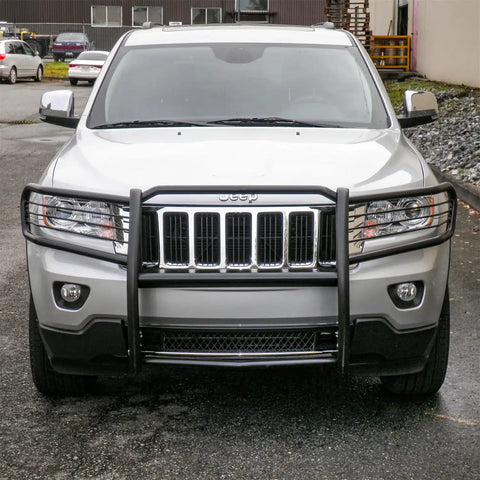 ARIES 1052 - Black Steel Grille Guard, Select Jeep Grand Cherokee