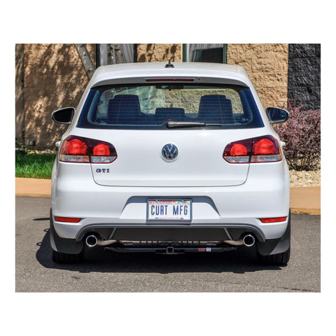CURT 110003 - Class 1 Trailer Hitch 1-1/4in. Ball Mount Select Volkswagen Golf GTI