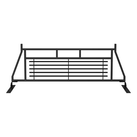 ARIES 111000 - Classic Black Steel Headache Rack, Select Chevrolet, Ford, Dodge, GMC, Ram