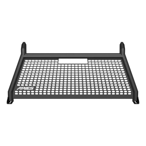 ARIES 1110103 - AdvantEDGE Black Aluminum Headache Rack, Select Ford F-250, F-350 Super Duty