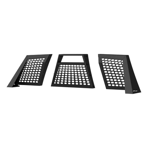 ARIES 1110109 - Switchback Black Aluminum Headache Rack, Select Chevrolet Colorado, GMC Canyon