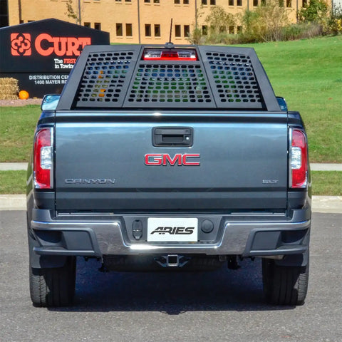 ARIES 1110109 - Switchback Black Aluminum Headache Rack, Select Chevrolet Colorado, GMC Canyon
