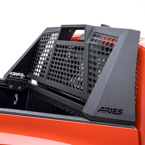 ARIES 1110112 - Switchback Black Aluminum Headache Rack, Select Ford F-150