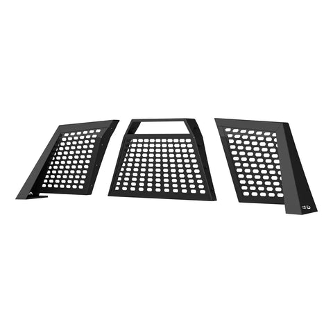 ARIES 1110112 - Switchback Black Aluminum Headache Rack, Select Ford F-150