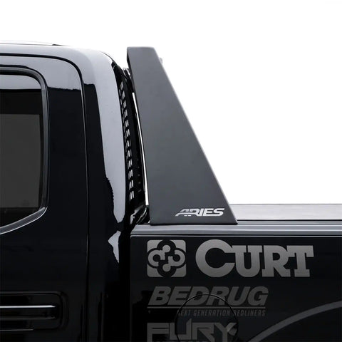 ARIES 1110112 - Switchback Black Aluminum Headache Rack, Select Ford F-150