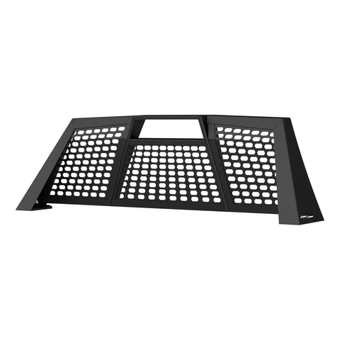 ARIES 1110114 - Switchback Black Aluminum Headache Rack, Select Toyota Tacoma