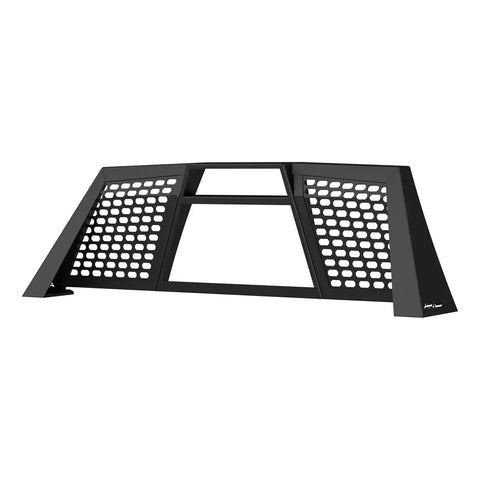 ARIES 1110114 - Switchback Black Aluminum Headache Rack, Select Toyota Tacoma