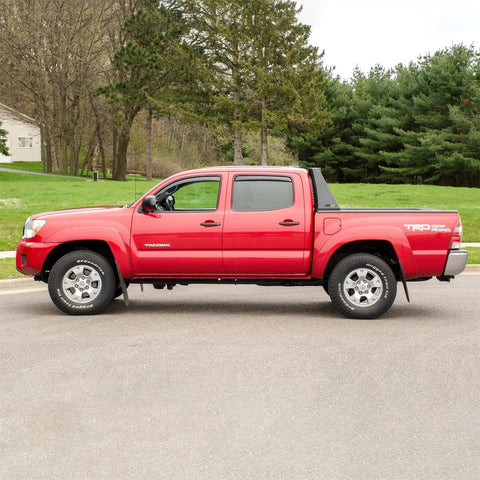 ARIES 1110114 - Switchback Black Aluminum Headache Rack, Select Toyota Tacoma