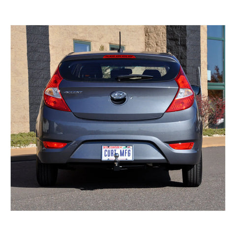 CURT 112503 - Class 1 Trailer Hitch 1-1/4in. Ball Mount Select Hyundai Accent Kia Rio
