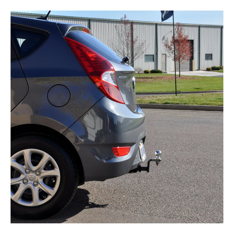 CURT 112503 - Class 1 Trailer Hitch 1-1/4in. Ball Mount Select Hyundai Accent Kia Rio