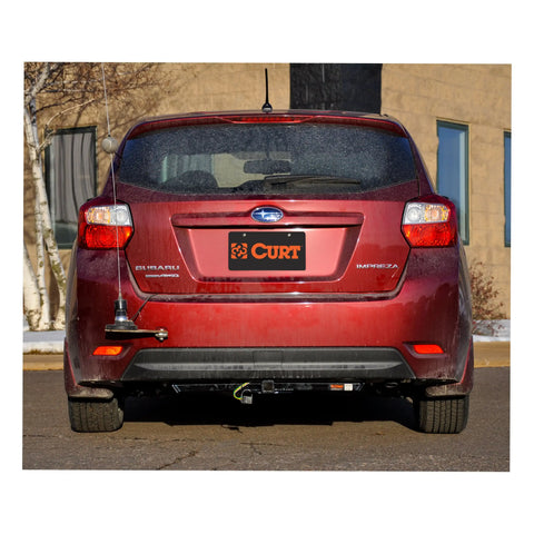 CURT 112863 - Class 1 Trailer Hitch 1-1/4in. Ball Mount Select Subaru Impreza XV Crosstrek