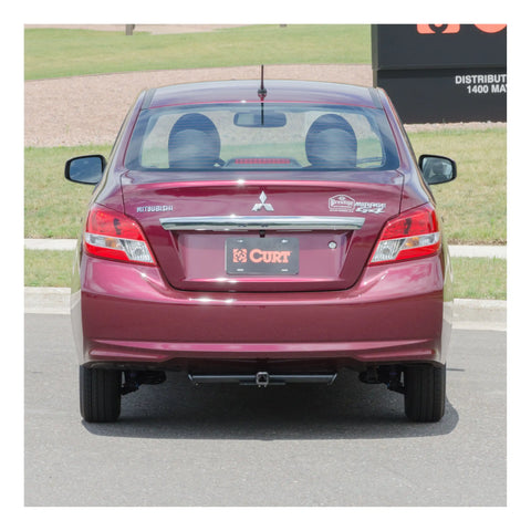 CURT 114493 - Class 1 Trailer Hitch 1-1/4in. Ball Mount Select Mitsubishi Mirage G4