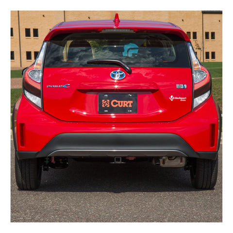 CURT 11523 - Class 1 Trailer Hitch 1-1/4in. Receiver Select Toyota Prius C