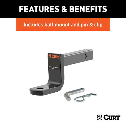 CURT 116363 - Class I 1.25 in. Receiver Hitch