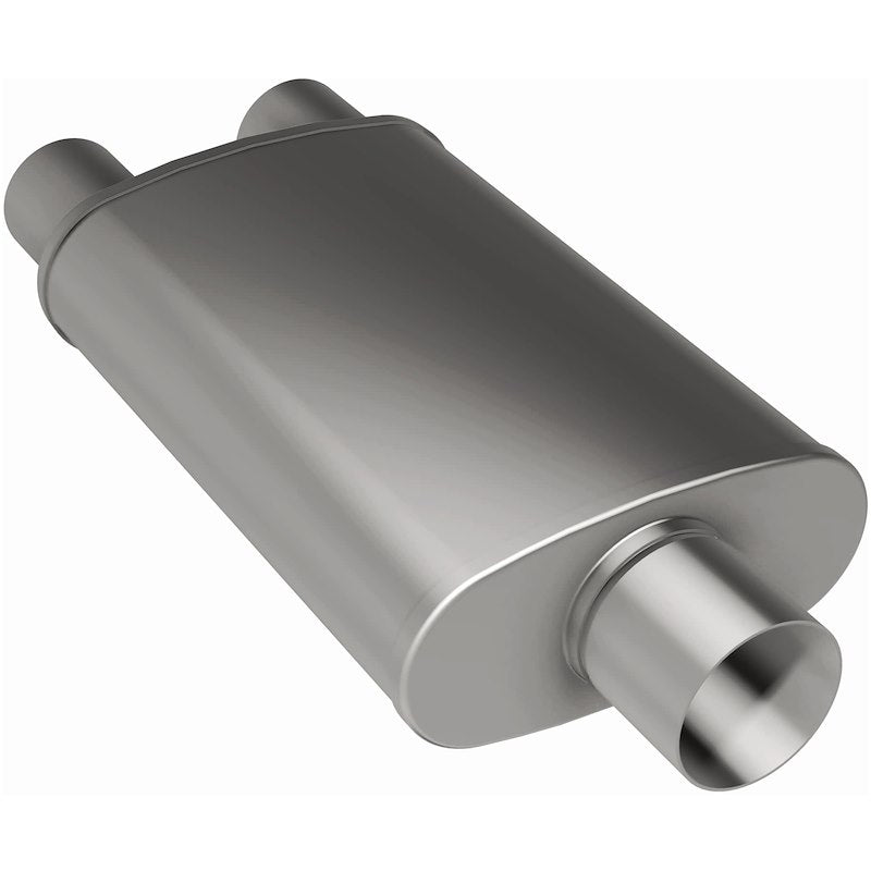 MagnaFlow oval muffler, alternate angle