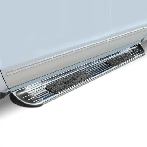 Raptor Series 1303-0096 - 7 In SSR Running Boards Polished Stainless Steel 09-14 Ford F-150 Crew Cab 10-14