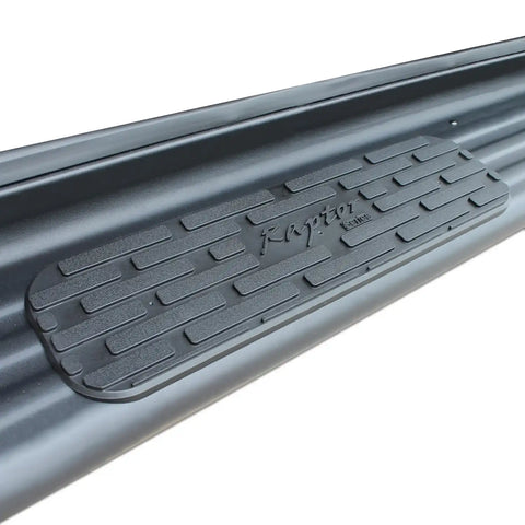 Raptor Series 1301-0038BT - 7 In SSR Running Boards Black Textured Stainless Steel 07-13 Chevy Silverado 1500/2500 HD/3500 HD 07-18 GMC Sierra 1500 07-19 2500/3500 Crew Cab