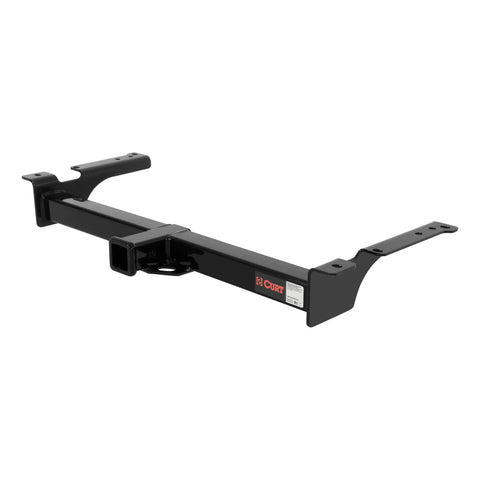 CURT 13053 Class 3 Hitch, 2 Receiver, Select Ford E150, E250, E350 (Square Tube Frame)