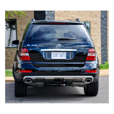 CURT 13102 Class 3 Hitch, 2 Receiver, Select Mercedes-Benz GL350, GL450, GL500, ML350