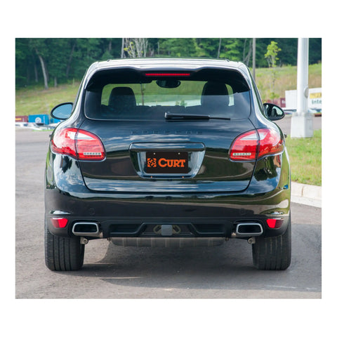 CURT 13116 Class 3 Trailer Hitch, 2 Receiver, Select Porsche Cayenne, Volkswagen Touareg