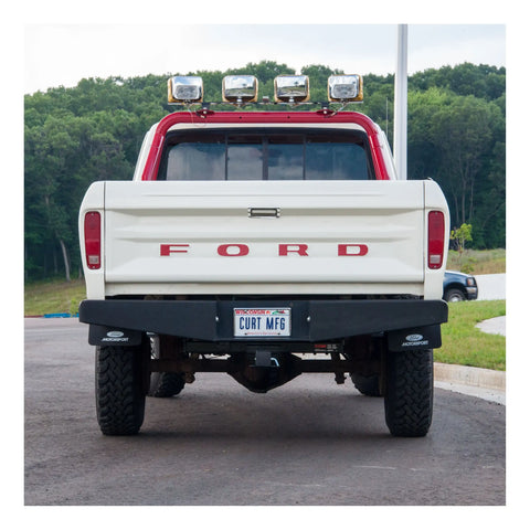 CURT 13310 Class 3 Hitch, 2", Select Dodge D-Series, Ford F-Series, Bronco (Drilling)