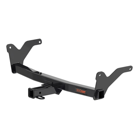 CURT 13519 Trailer Hitch Rear Class III Round Tube 2 Inch Receiver 5000 Pound Wei