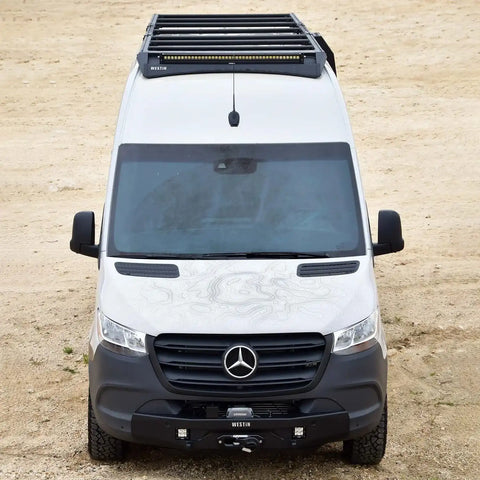 Westin 15-00025 - Mesa Roof Rack Mercedes-Benz Sprinter With 144 in. Wheelbase