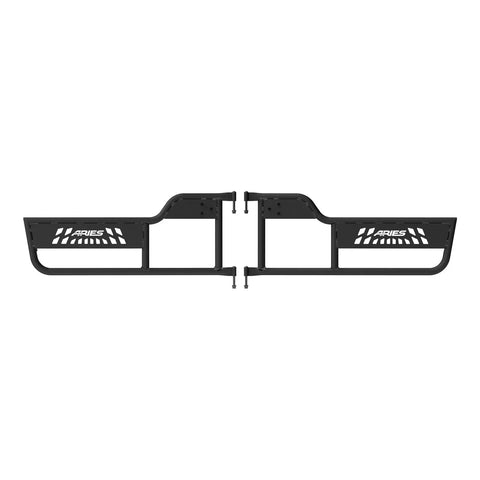 ARIES 1500100 - Black Aluminum Jeep Wrangler TJ Tube Half Doors