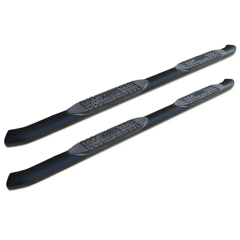 Raptor Series 1504-0247B - 4 In OE Style Curved Oval Steps Black E-Coated Alloy Steel 00-06 Toyota Tundra Access/Extended Cab