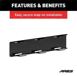 ARIES 1501261 - LED Light Cover for 10 Single-Row Bars