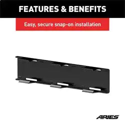 ARIES 1501265 - 30-Inch LED Light Bar Covers, 3 Pieces