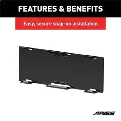 ARIES 1501279 - 50-Inch LED Light Bar Covers, 5 Pieces