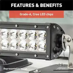 ARIES 1501301 - Jeep JK Roof Light and Brackets