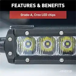 ARIES 1501302 - Jeep TJ Hood Light and Brackets