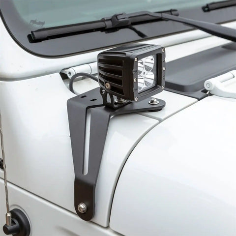 ARIES 1501305 - Jeep Wrangler JL, Gladiator Windshield Lights and Brackets