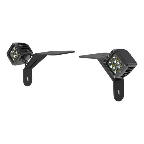ARIES 1501305 - Jeep Wrangler JL, Gladiator Windshield Lights and Brackets