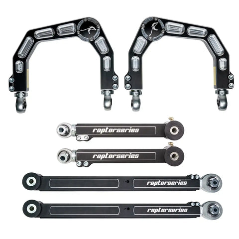 Raptor Series K4R2350 RSO Suspension - 2-3 Inch Stage 5.0 Lift Kit 10-23 Toyota 4Runner Height: 2-3in Position: Front And Rear