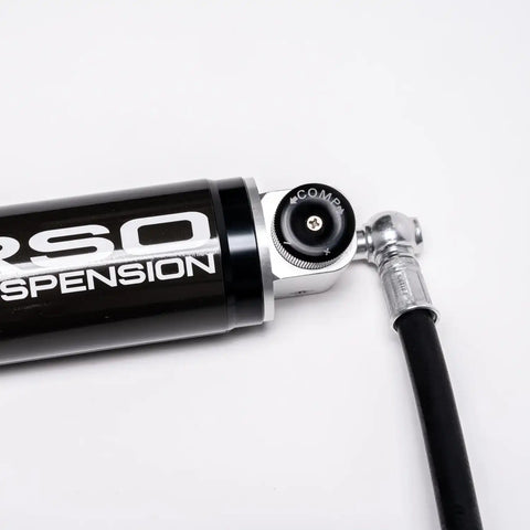 Raptor Series 150310-425600 RSO Suspension - Front 2.5 Coilover Adjustable Remote Reservoir Shocks 0-3.5in Lift 10-23 Toyota 4Runner 10-14 FJ Cruiser Lexus GX460