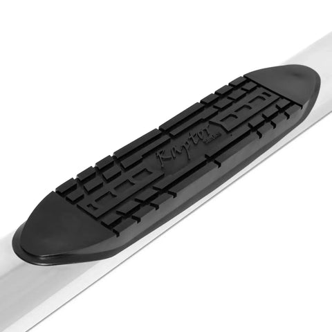 Raptor Series 1603-0045 - 5 In OE Style Curved Oval Steps Polished Stainless Steel 04-14 Ford F-150 10-14 SuperCab