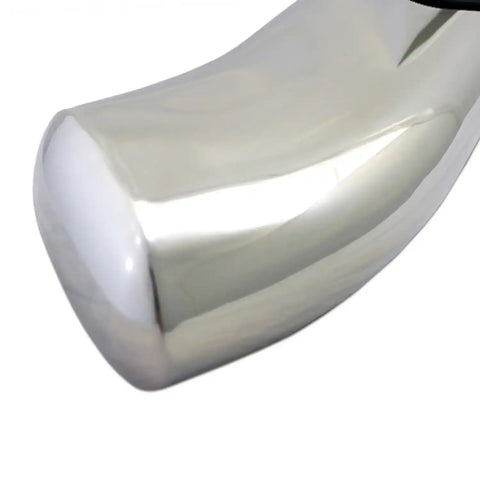 Raptor Series 1601-0422 - 5 In OE Style Curved Oval Steps Polished Stainless Steel 19-24 Chevy Silverado/GMC Sierra 1500 20-24 Silverado/Sierra 2500/3500 HD Double Cab