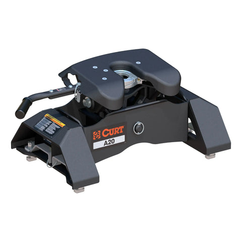 CURT 16092 A20 5th Wheel Hitch, Select Silverado, Sierra 2500, 3500 HD, 8' Bed Puck System