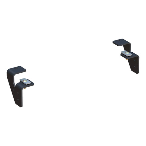 CURT 16301 Semi-Custom 5th Wheel Brackets, Select Dodge Ram 2500, 3500 (No Cab Chassis)